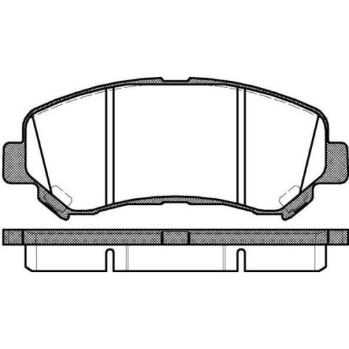 Ilustracja 2131800 RH ROADHOUSE KLOCKI HAM./P/ NISSAN QASHQAI 07>